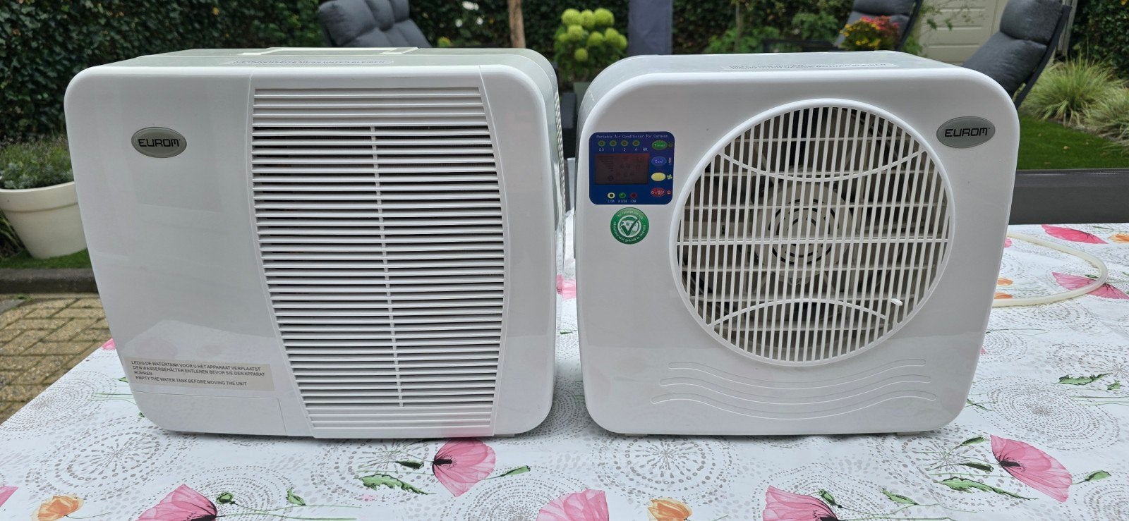 Eurom AC2401 split airco, Caravans en Kamperen, Ophalen, Gebruikt