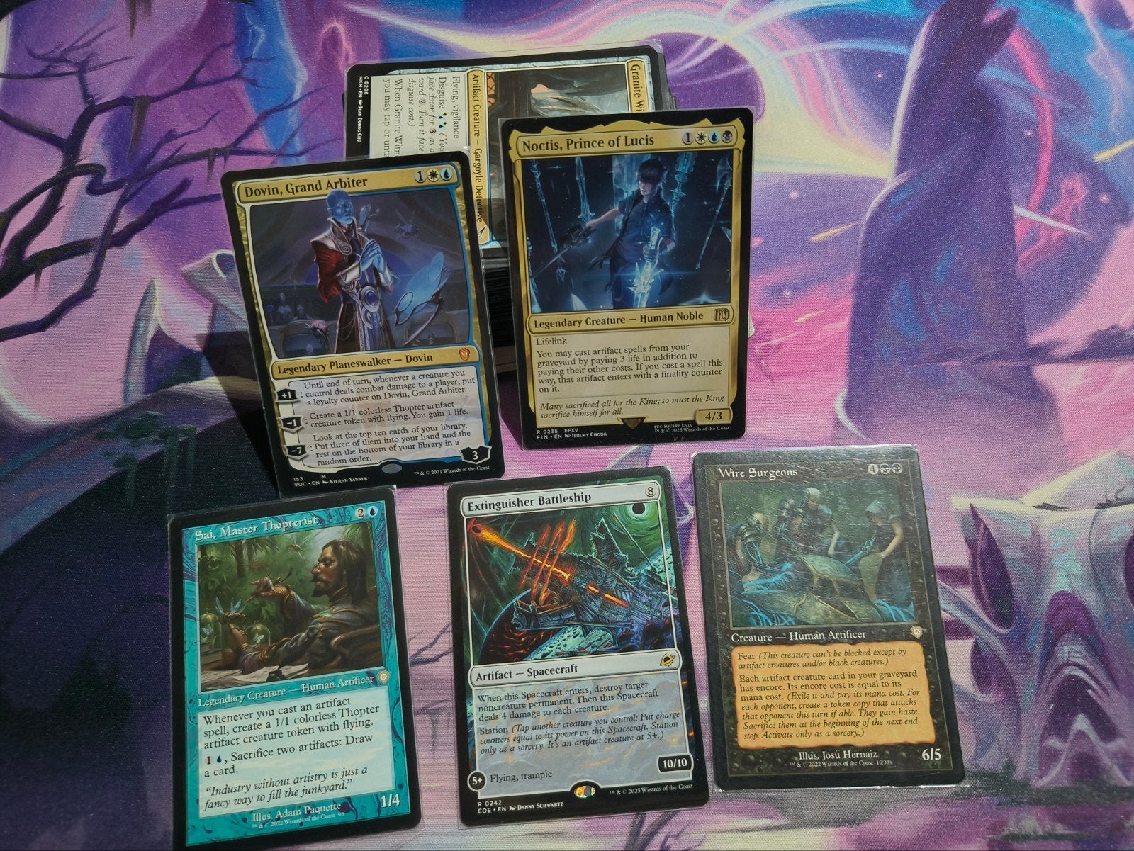 Noctis FFN Commander deck. 3 kleuren. geen precon, Ophalen of Verzenden, Zo goed als nieuw, Speeldeck
