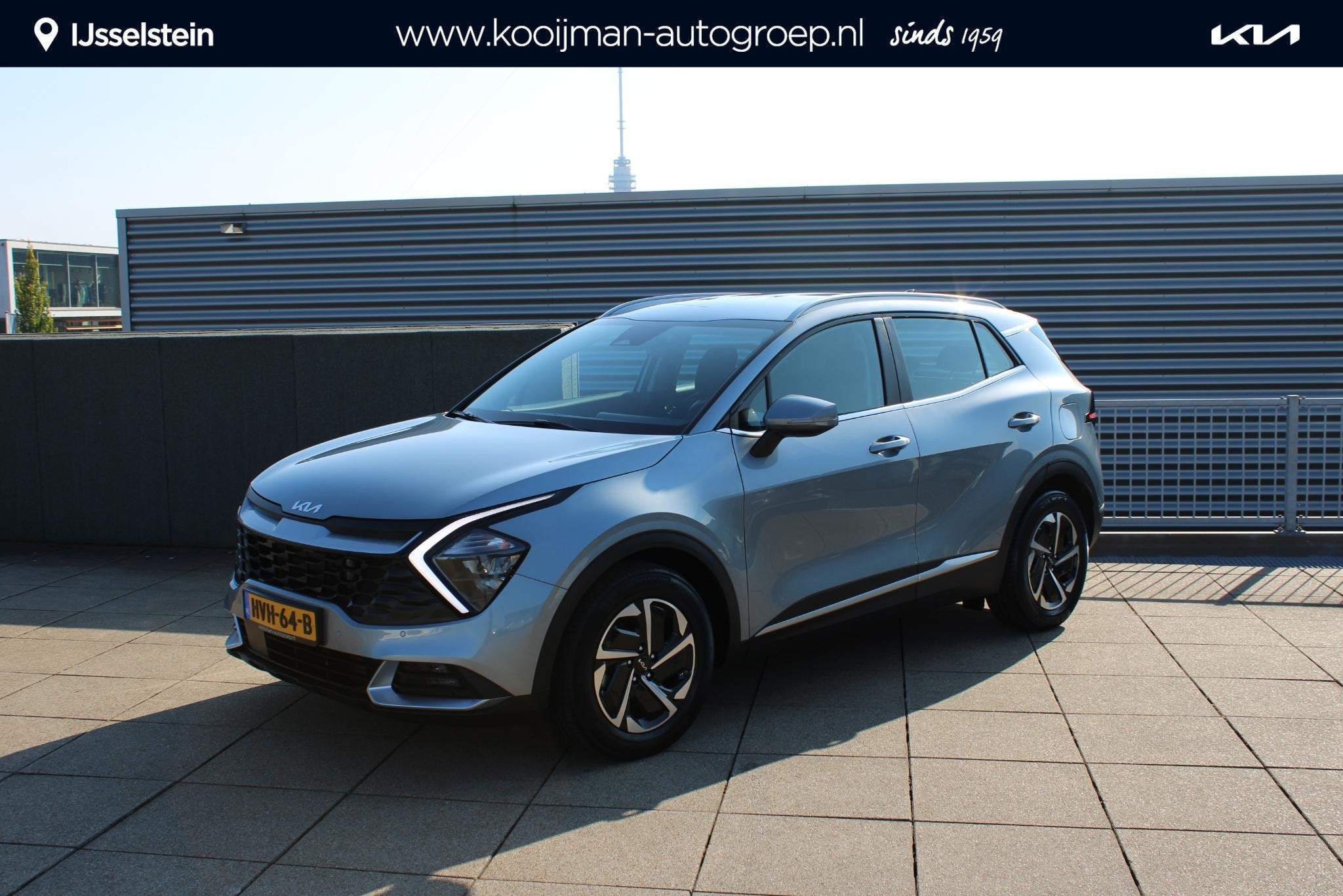 Kia Sportage 1.6 T-GDi Hybrid DynamicLine AUTOMAAT NAVIGATIE, Stof, Gebruikt, Euro 6, 4 cilinders