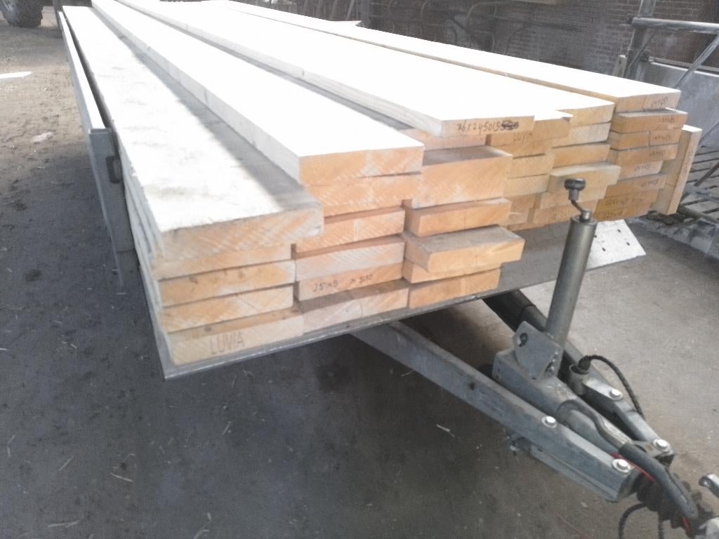 balken spant gording draagbalk 3-5mtr of dikke planken 6mtr, Doe-het-zelf en Verbouw, Hout en Planken, Ophalen, Zo goed als nieuw