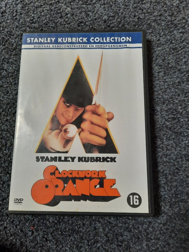 A CLOCKWORK ORANGE! Top Klassieker van S.Kubrick Op DVD!, Vanaf 16 jaar, Verzenden, Zo goed als nieuw, Bovennatuurlijke thriller