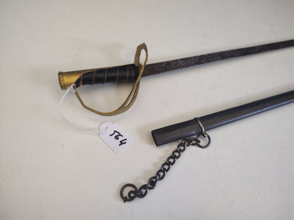 Sabel # 564 - Kindersabel - lengte 52 cm, Verzamelen, Verzenden, Landmacht, Nederland, Zwaard of Sabel