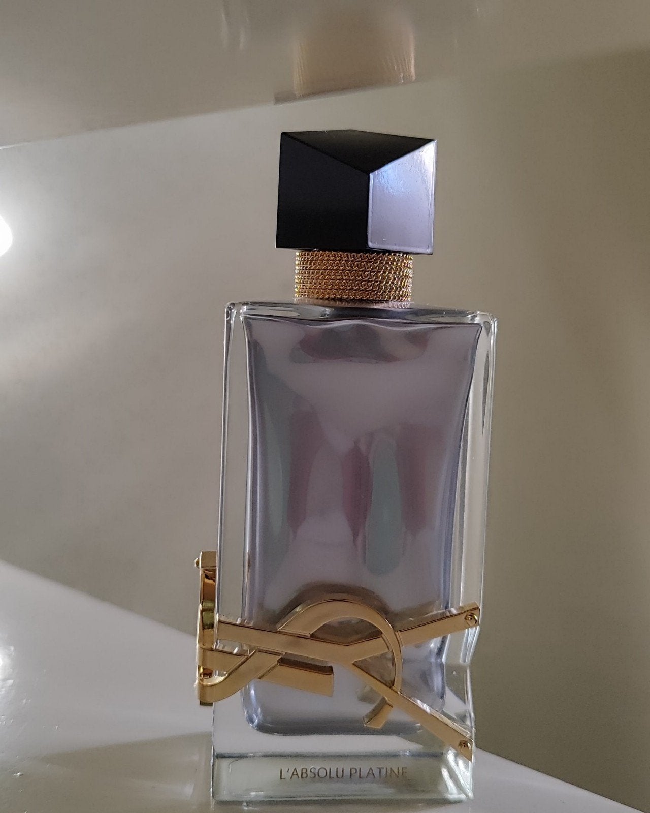 YSL Libre L'absolu platine, Sieraden, Tassen en Uiterlijk, Uiterlijk | Parfum, Ophalen of Verzenden, Zo goed als nieuw