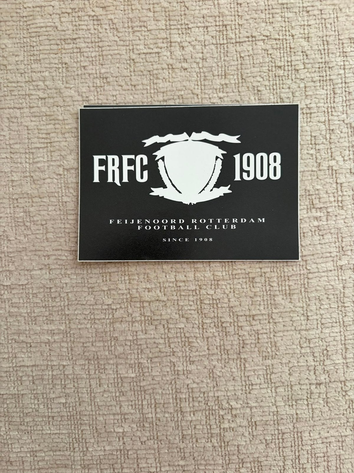 Feyenoord sticker, Ophalen of Verzenden, Zo goed als nieuw, Sport