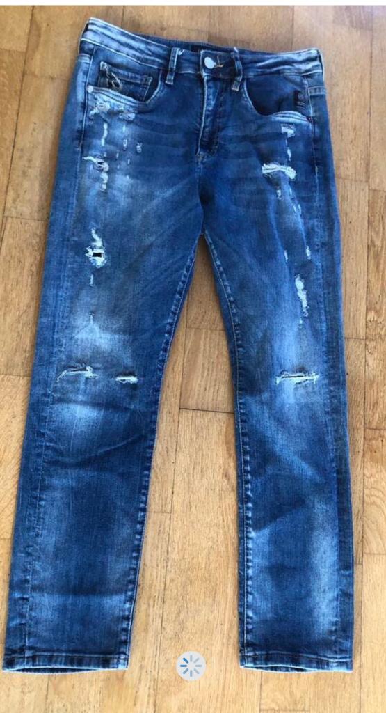 Elias Rumelis ripped jeans maat 25, Ophalen of Verzenden, Blauw, W30 - W32 (confectie 38/40)