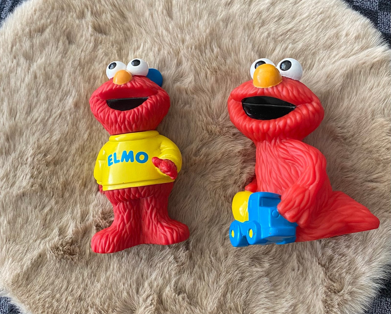 Elmo popjes / figuren, Verzenden, Zo goed als nieuw