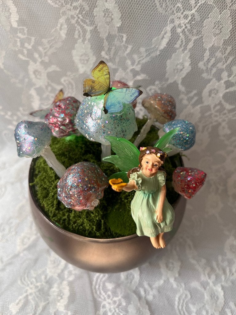 Elfen paddenstoelen lampje/ fee fairy, Draadloos, Overige merken, Nieuw, Ophalen of Verzenden