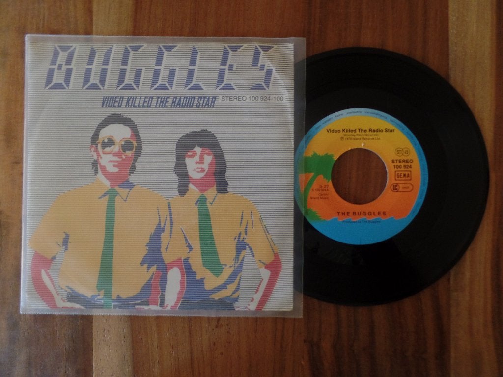 single The Buggles - Video Killed The Radio Star, Cd's en Dvd's, Ophalen of Verzenden, Gebruikt, 7 inch, Pop