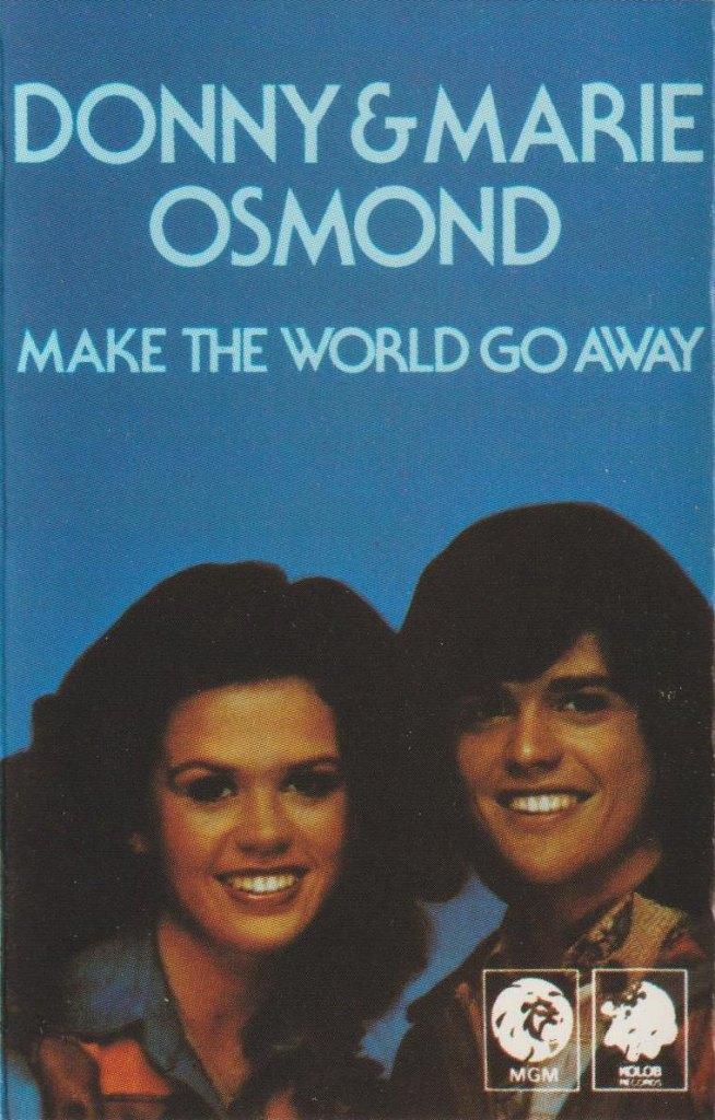 Donny & Marie Osmond - Make the world go away, Cd's en Dvd's, 1 bandje, Ophalen of Verzenden, Zo goed als nieuw, Origineel