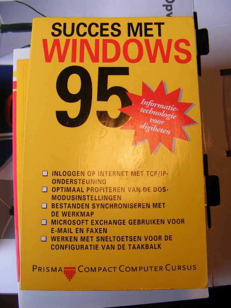windows 95, Ophalen of Verzenden, Zo goed als nieuw