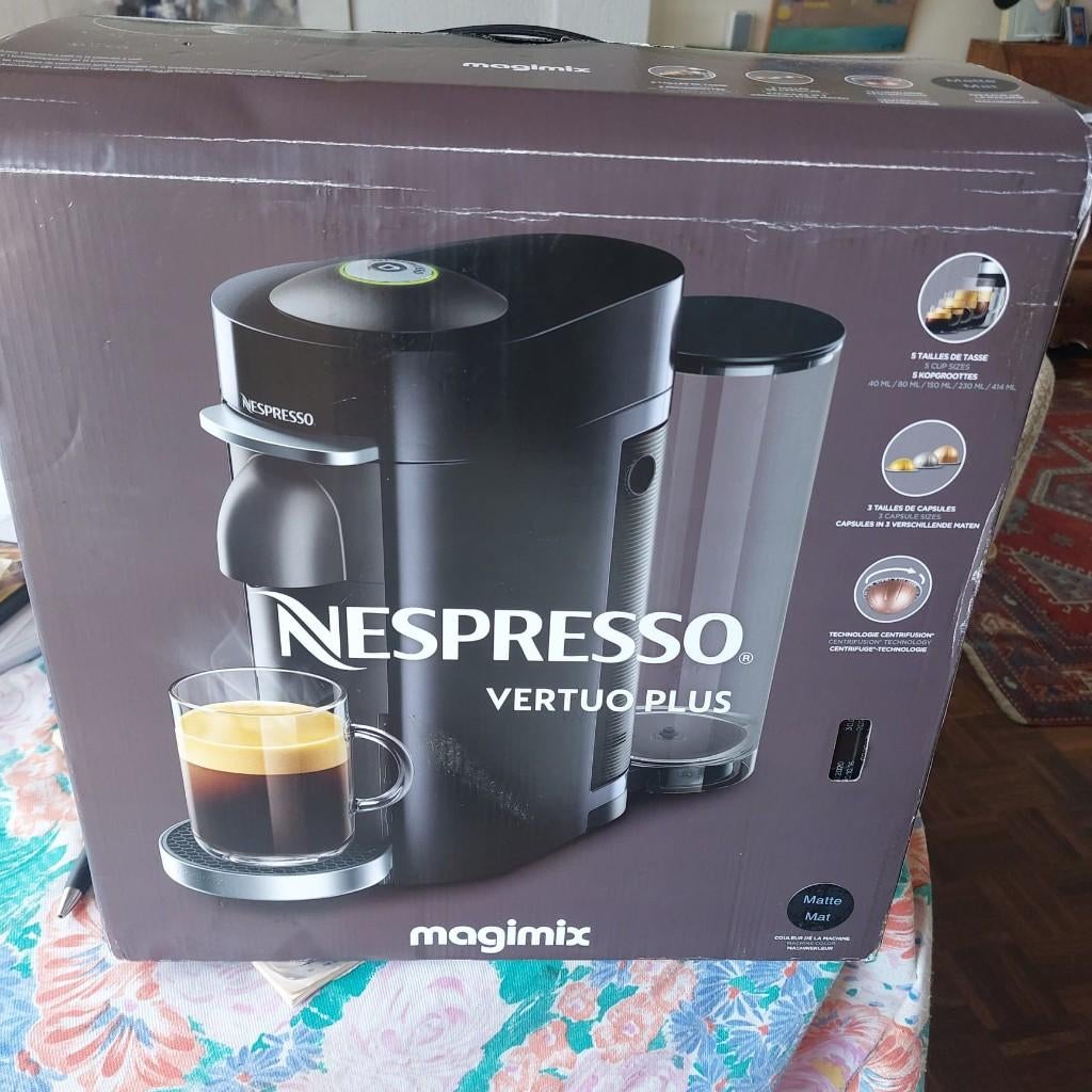 Nespresso Koffiezetapparaat, Zwart, Nieuw, Ophalen of Verzenden, Minder dan 100 cm