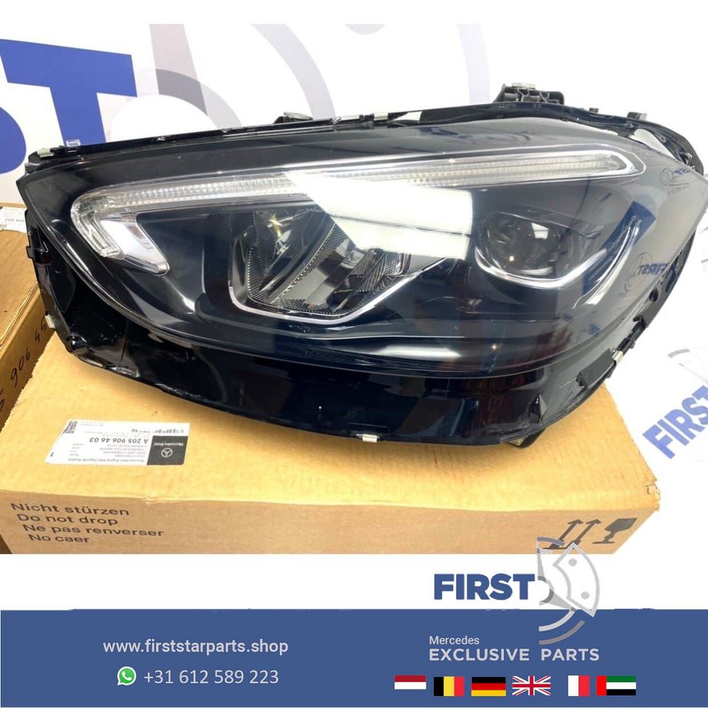 W206 C206 A206 S206 C klasse LED KOPLAMP LINKS COMPLEET MET, Gebruikt, -, Ophalen of Verzenden, -