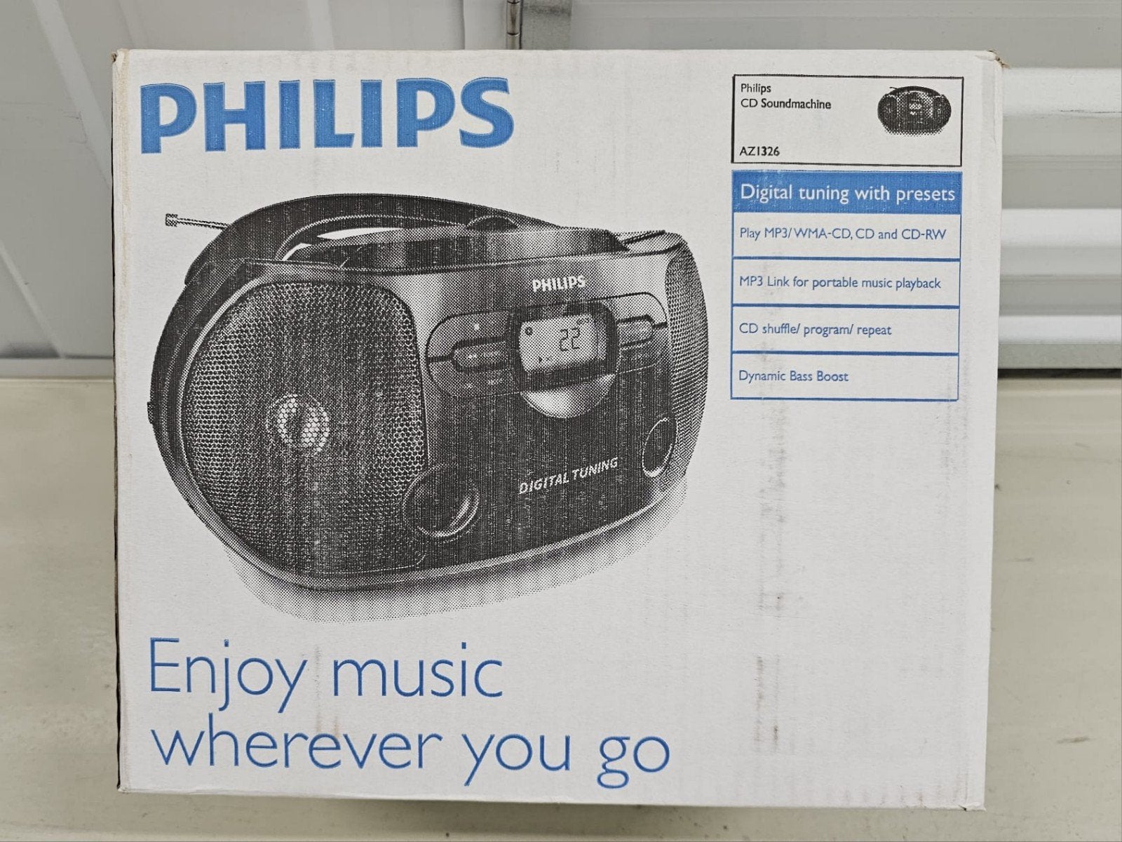 Philips CD Soundmachine AZ1326 - Nieuw in doos, Ophalen of Verzenden, Nieuw, Philips, Draagbaar