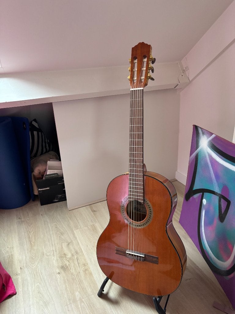 Gitaar Salvador Cortez CC-08-SN klassieke gitaar, 7/8, Muziek en Instrumenten, Ophalen, Zo goed als nieuw, Klassieke of Spaanse gitaar