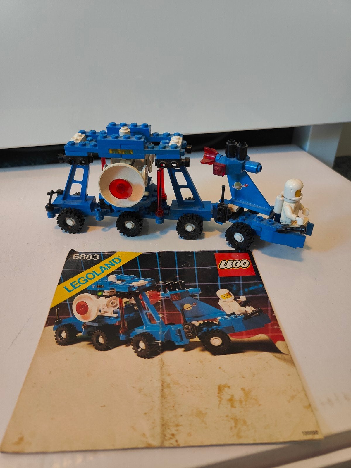Lego Legoland 6883 Terreinwagen met Astronaut, Compleet, Gebruikt, Lego, Ophalen of Verzenden