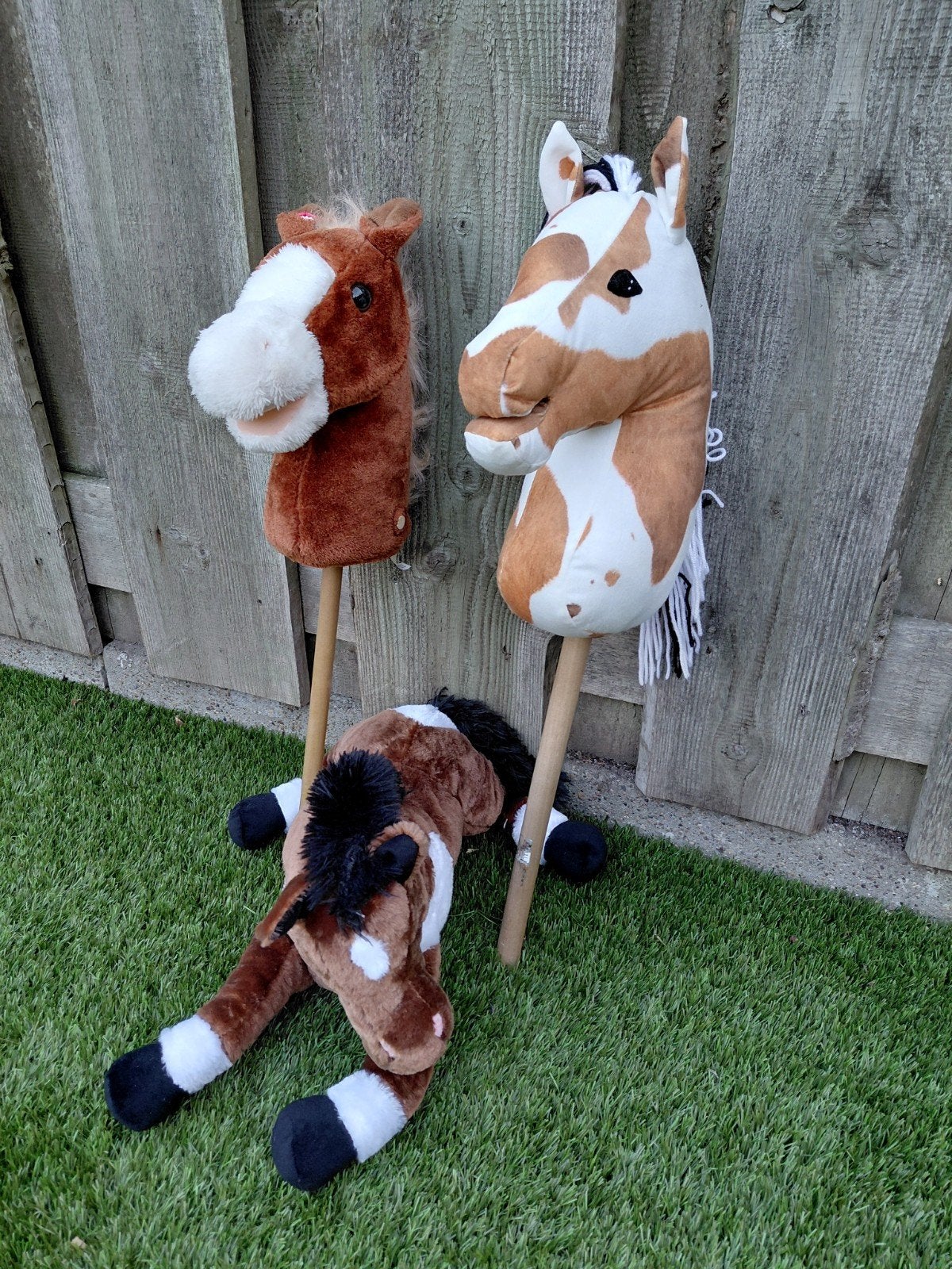 Hobbyhorse en knuffelpaard set, Ophalen, Gebruikt, Jongen of Meisje