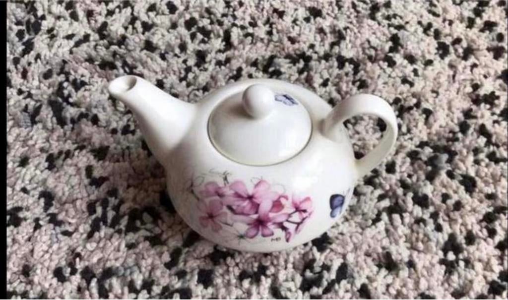 Theepotje Marjolein Bastin 🌺 mist het kopje!, Antiek en Kunst, Antiek | Servies los, Ophalen of Verzenden