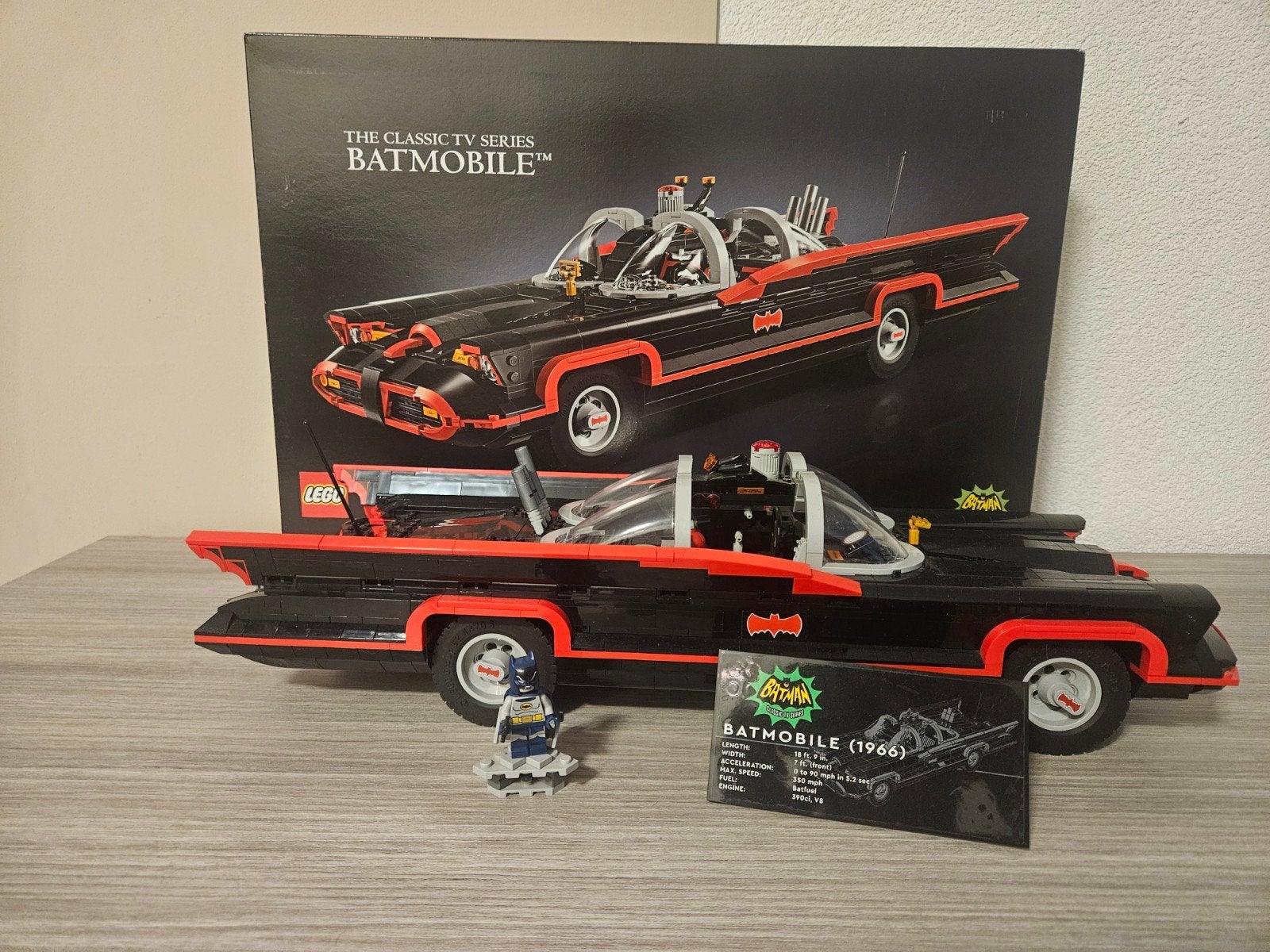 Lego Batmobile (1966) - Zo goed als nieuw, Kinderen en Baby's, Speelgoed | Duplo en Lego, Ophalen, Compleet, Lego, Zo goed als nieuw