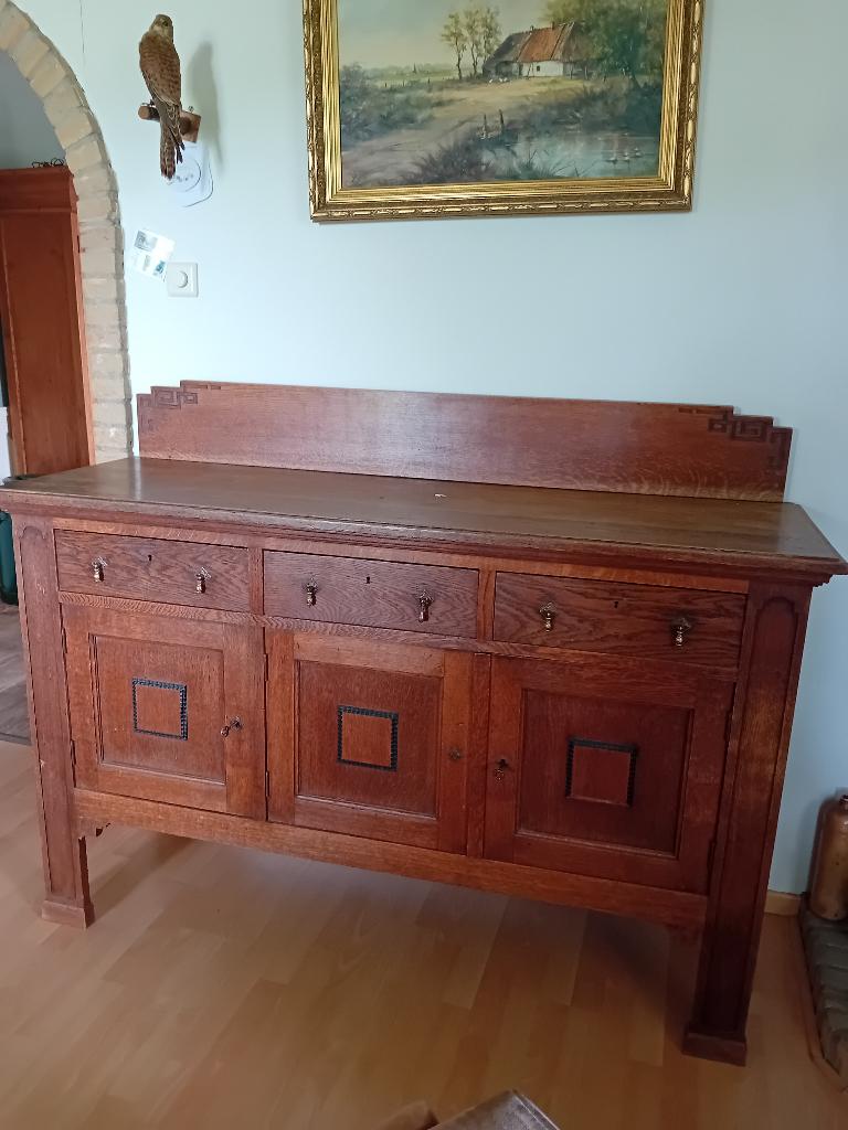 antiek dressoir, Ophalen