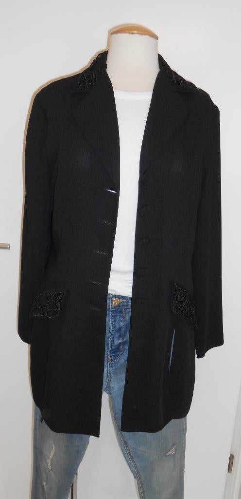 Wallis blazer zwart mt 12 (38), Maat 38/40 (M), Ophalen of Verzenden, Zo goed als nieuw, Jasje