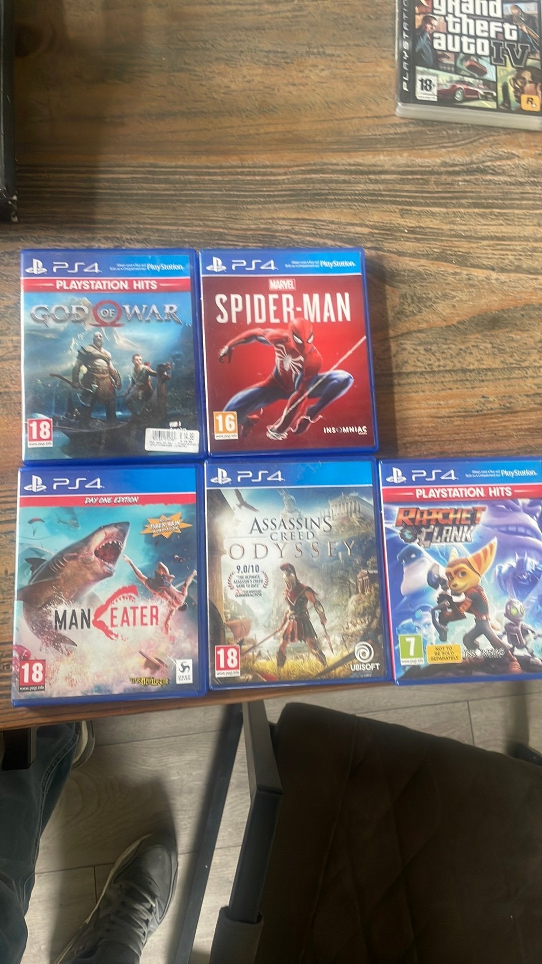 Ps4 spelletjes, 1 speler, Ophalen, Zo goed als nieuw, Vanaf 3 jaar