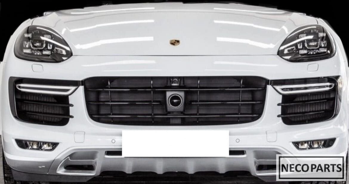 PORSCHE CAYENNE FACELIFT 7P5 COMPLEET VOORKOP BUMPER KOPLAMP, Gebruikt, -, Porsche, Ophalen of Verzenden