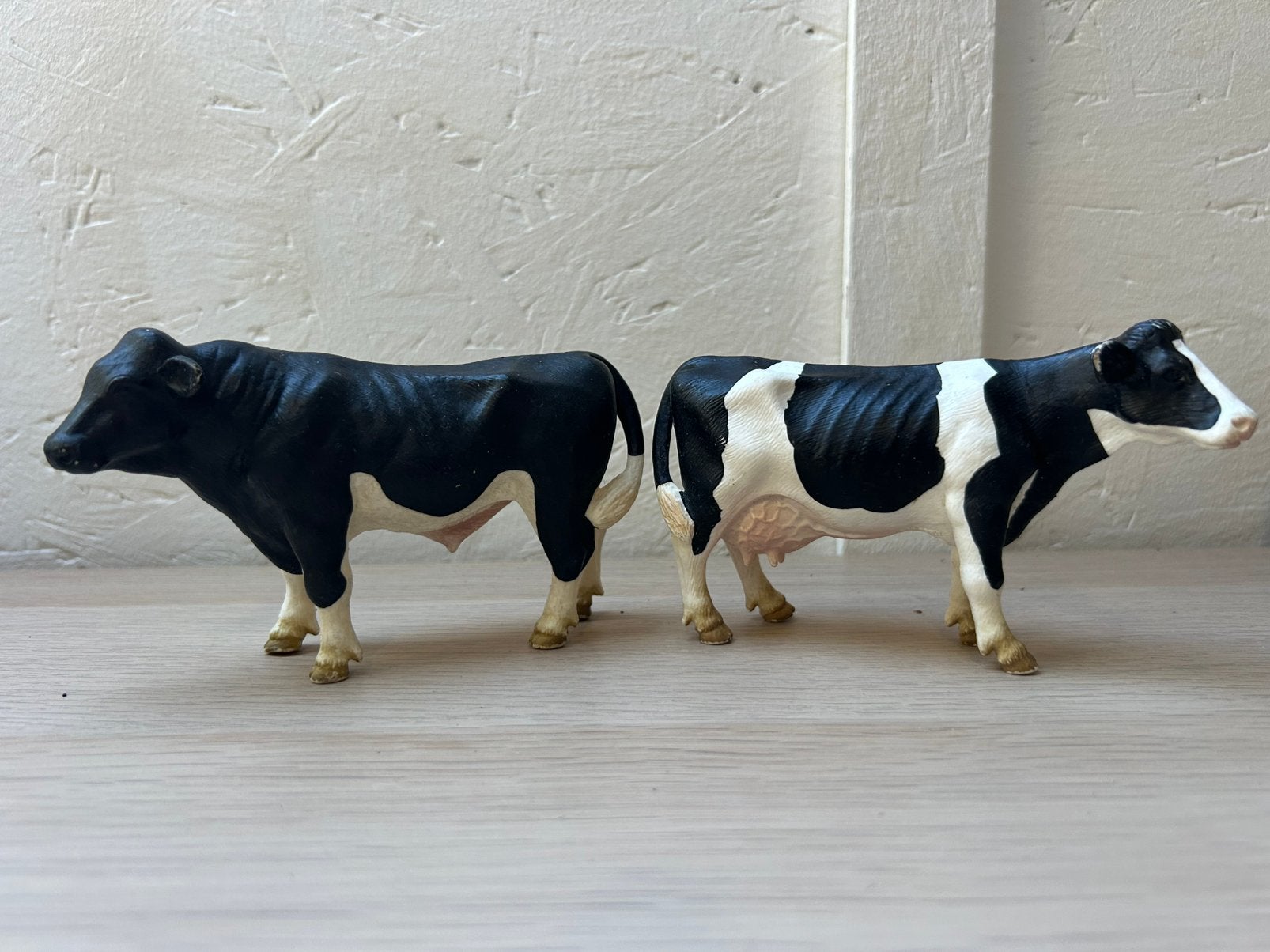 Schleich koeien, Ophalen of Verzenden, Zo goed als nieuw, Paard, Beeldje of Figuurtje