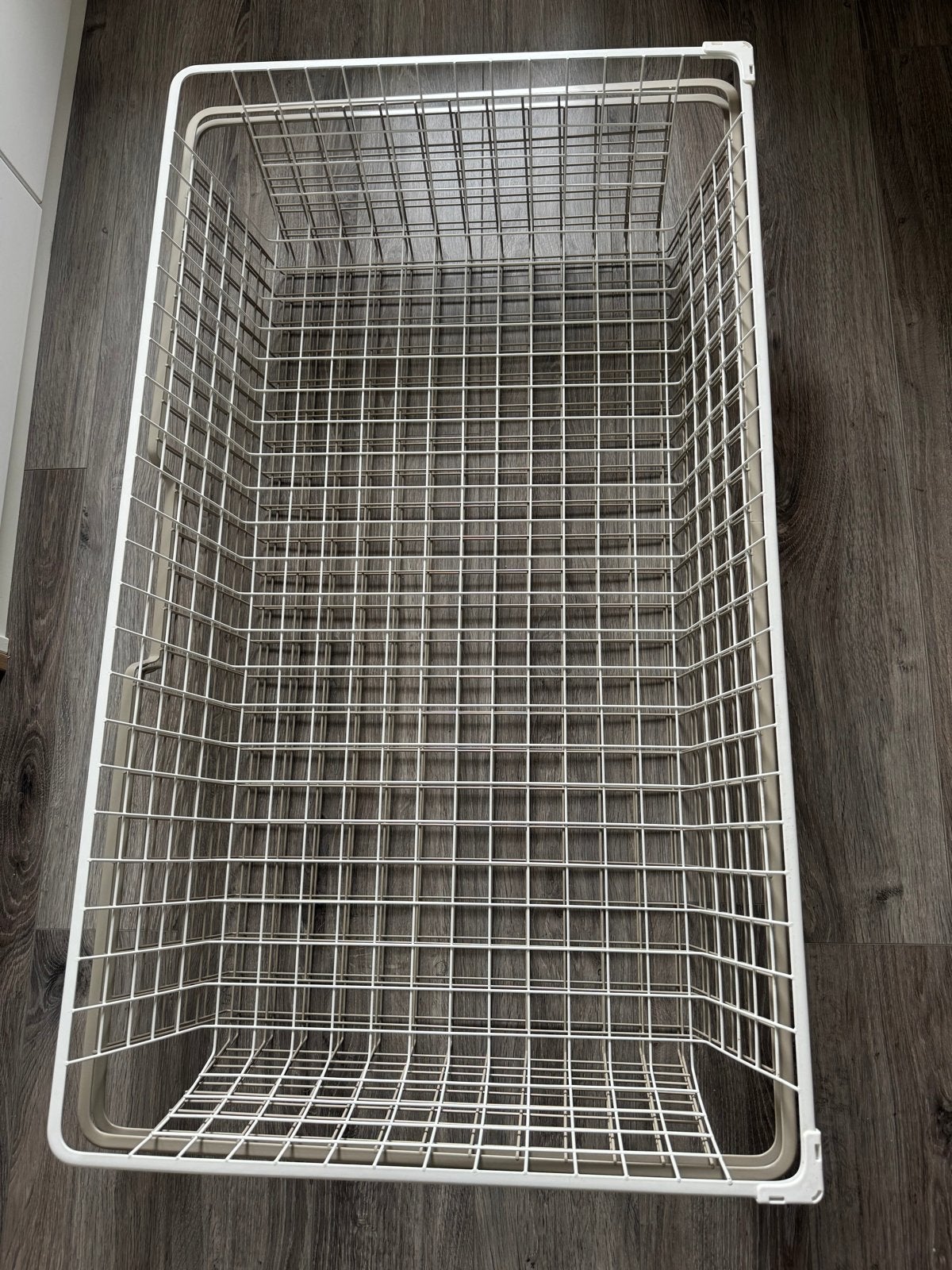 1x IKEA Pax Kast Fijn Draadmand 100x60 cm Wit, Ophalen, Zo goed als nieuw