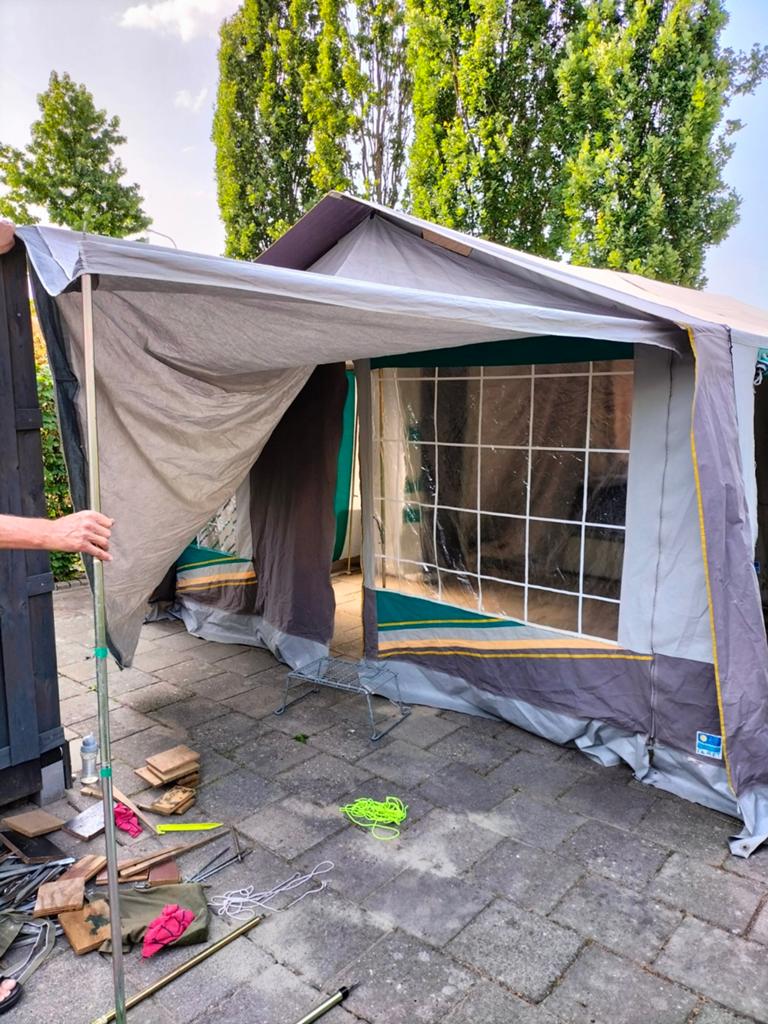 Jamet vouwwagen, Ophalen, Gebruikt