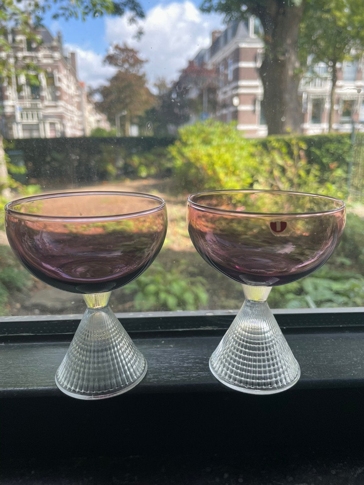 Iittala briljant cocktailglazen 2 stuks, Antiek en Kunst, Ophalen of Verzenden