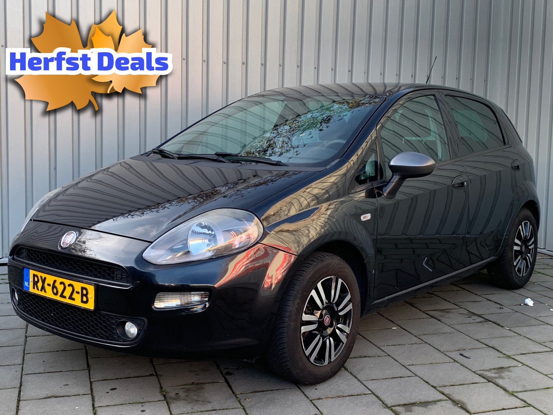 Fiat Punto Evo 1.2 Street|112000KM|Airco|5 Deurs|, Auto's, Voorwielaandrijving, Stof, 4 cilinders, 400 kg