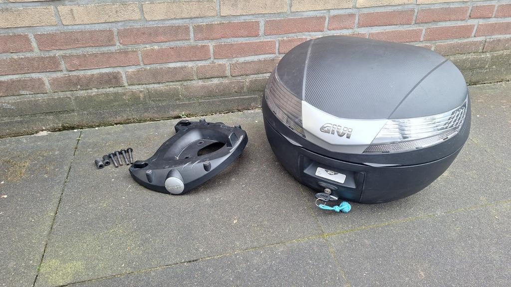 Givi topkoffer bmw f 800 gs f 700 gs f 650 gs, Ophalen, Zo goed als nieuw