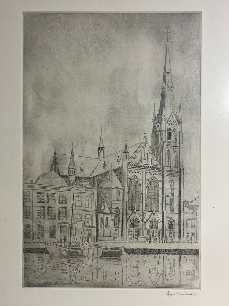 Poppe Damave, Spaarnekerk, Haarlem, Verzenden