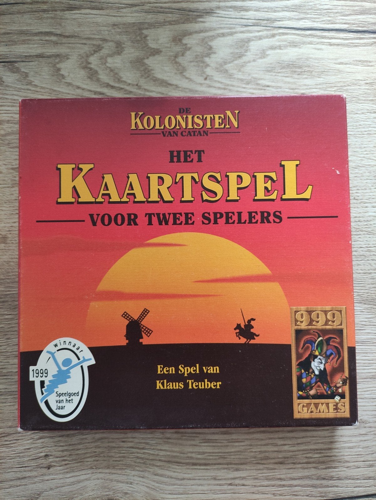 Kolonisten van Catan het kaartspel voor 2 spelers, Een of twee spelers, Ophalen, Zo goed als nieuw, 999 Games