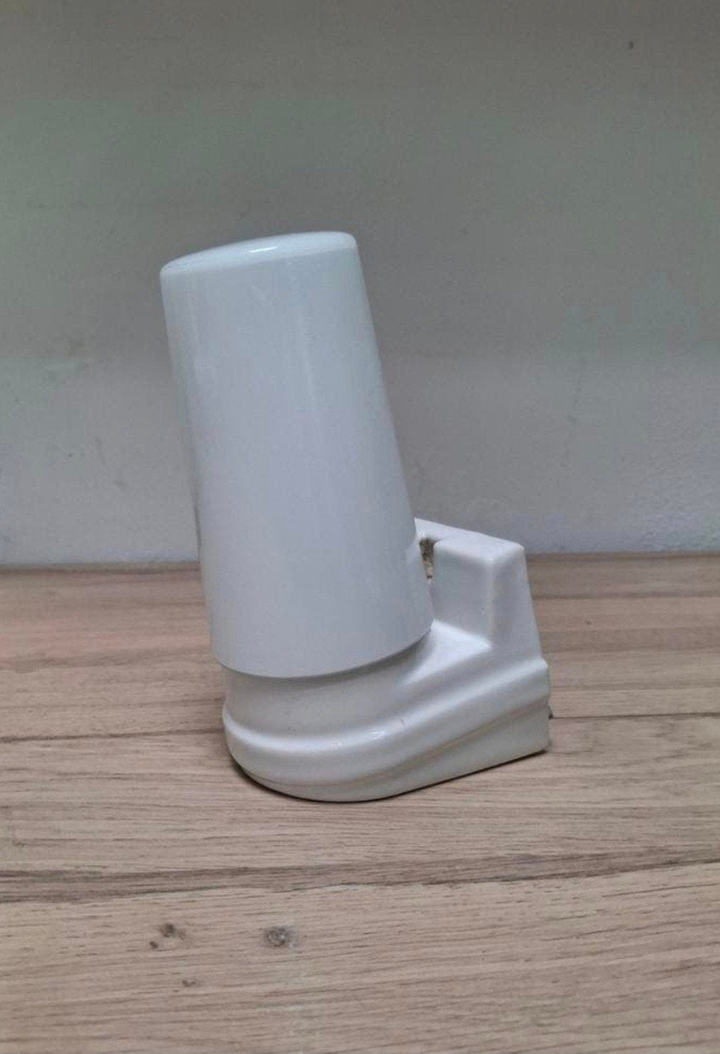 Witte Ifö Sigvard Bernadotte badkamerlamp. Zweden., Ophalen