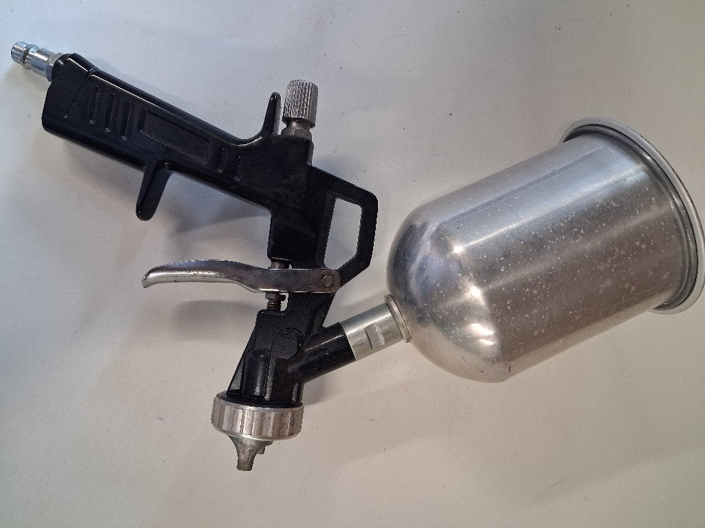 Pneumatishe ongebruikte verfspuit, Doe-het-zelf en Verbouw, Schildersmaterialen, Ophalen of Verzenden, Nieuw, Verfspuit of Verfpomp