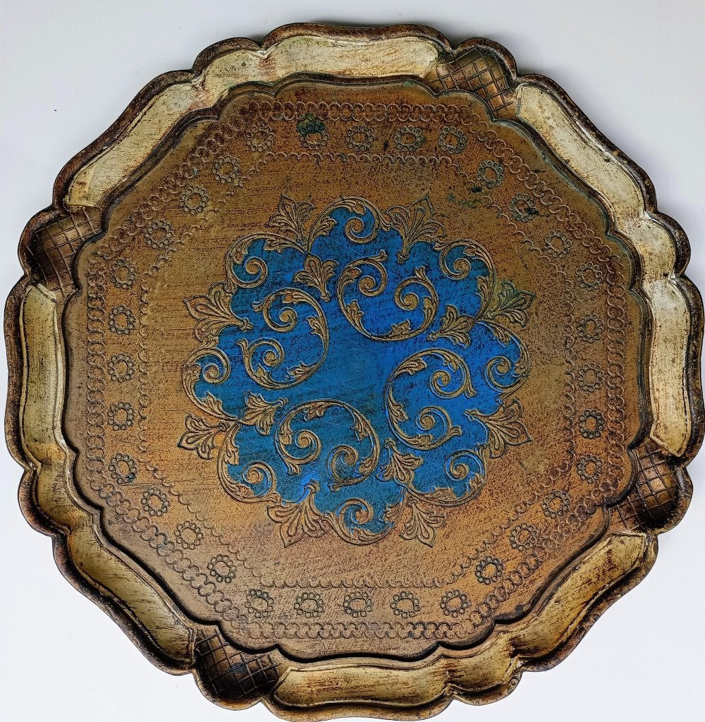 Italiaans dienblad, Antiek en Kunst, Ophalen of Verzenden