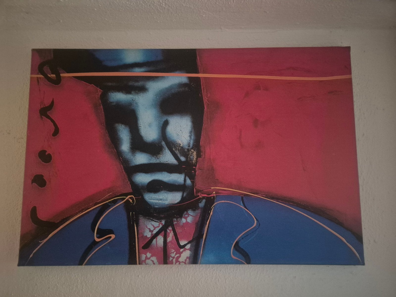 Herman Brood Little Richard canvas, Ophalen of Verzenden