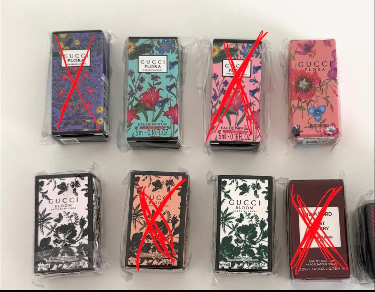 4 Gucci miniatuur parfums - Flora en Bloom, Ophalen of Verzenden, Nieuw