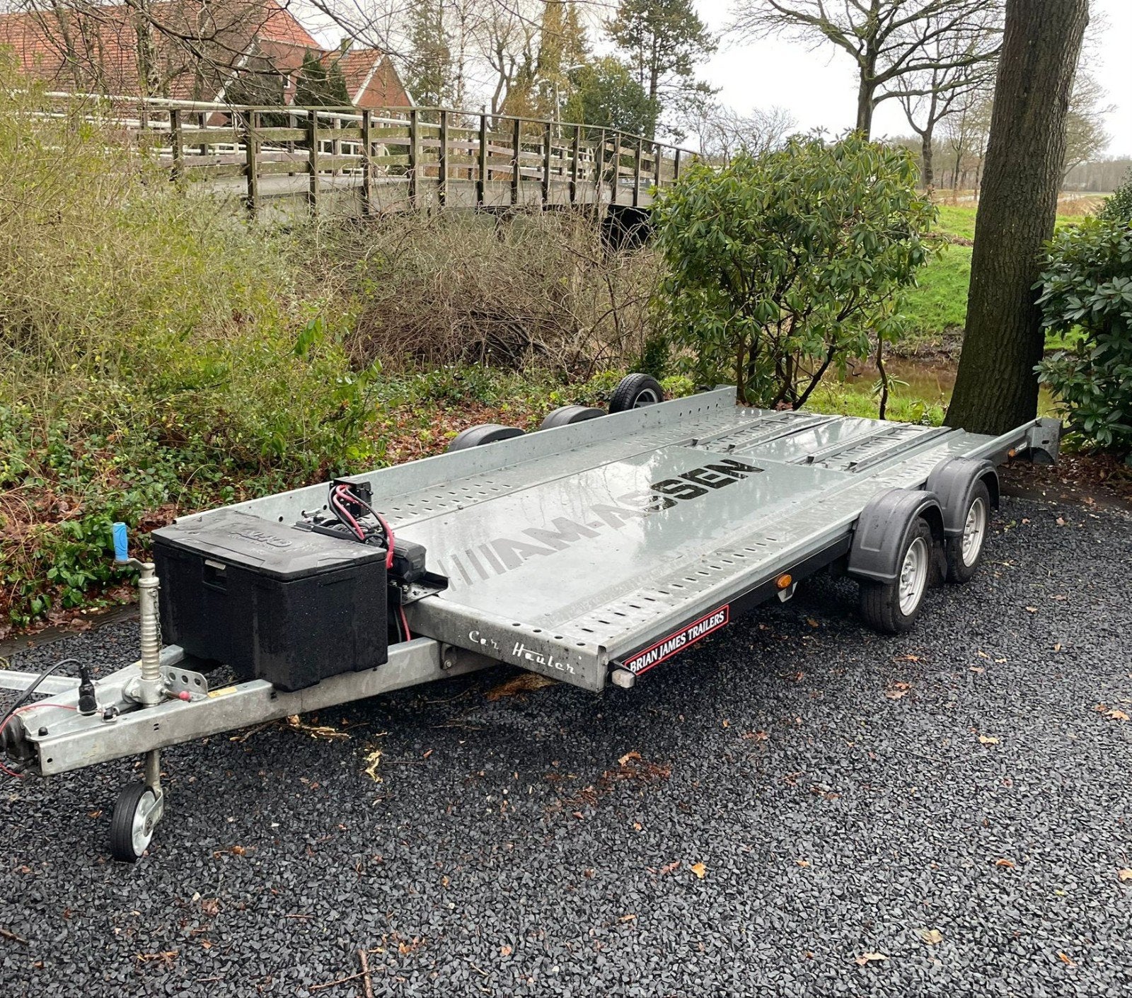 Brian James Trailer autotransporter, Auto diversen, Ophalen