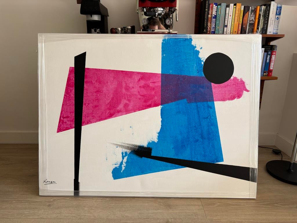 Modern schilderij Kenza - Acryl op doek, 100,5x135,5 cm, Antiek en Kunst, Kunst | Schilderijen | Modern, Ophalen