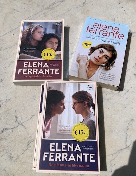 Maak kennis met het Napels van Elena Ferrante, Boeken, Europa overig, Elena Ferrante, Ophalen of Verzenden, Zo goed als nieuw