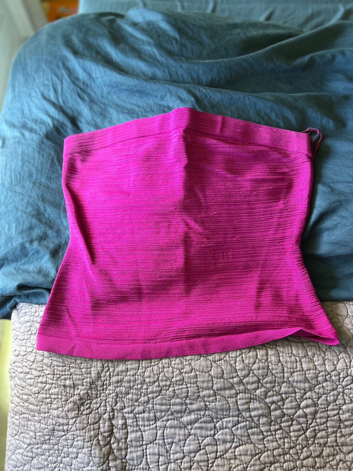 COS strapless top, Ophalen of Verzenden, Zo goed als nieuw, Roze, Overige typen