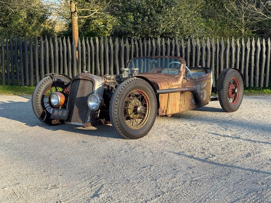 Ford Ten, hot rod, chevy 6 in lijn, patina, Handgeschakeld, Particulier, Te koop, Benzine