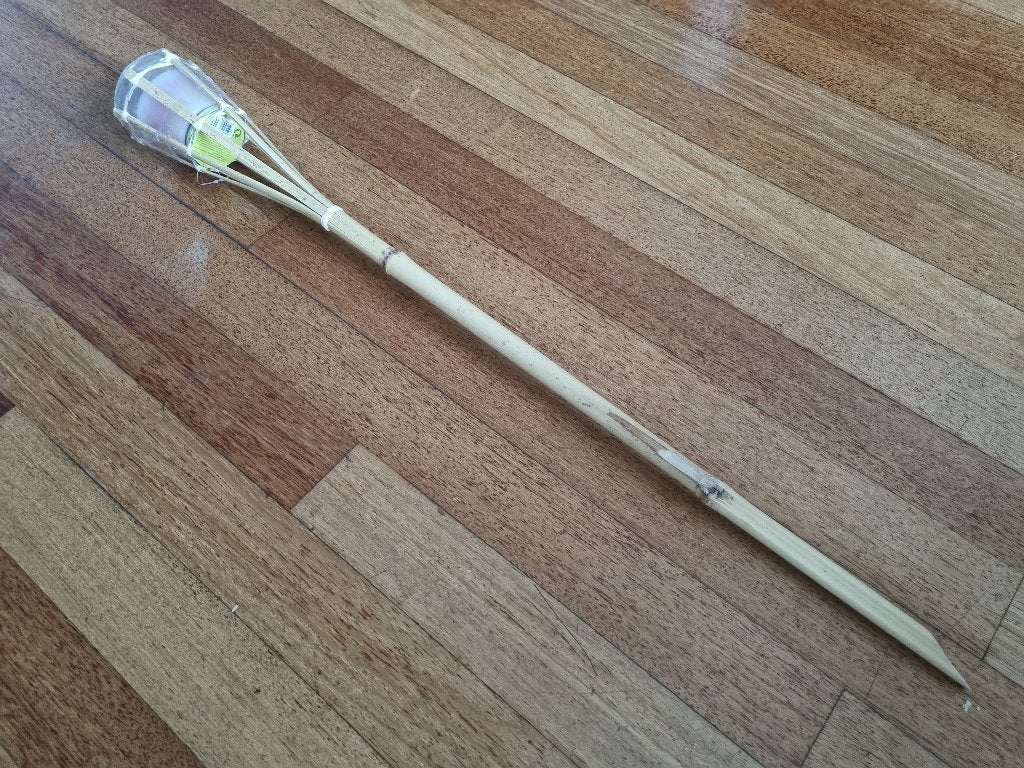 Citronella outdoor candle, bamboe buitenkaars, NIEUW, Ophalen, Nieuw