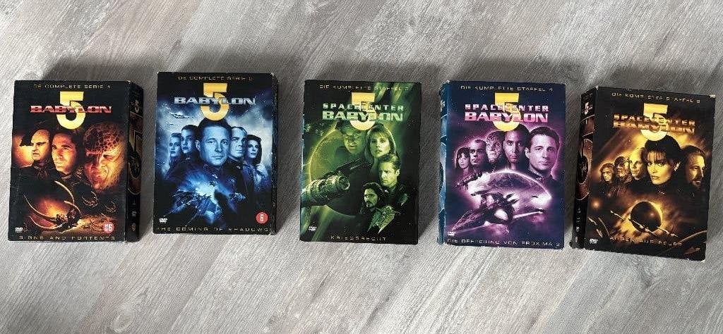 Babylon 5 - Seizoen 1-5 DVD, Cd's en Dvd's, Inclusief boekje, Gebruikt, Science Fiction en Fantasy, Ophalen of Verzenden