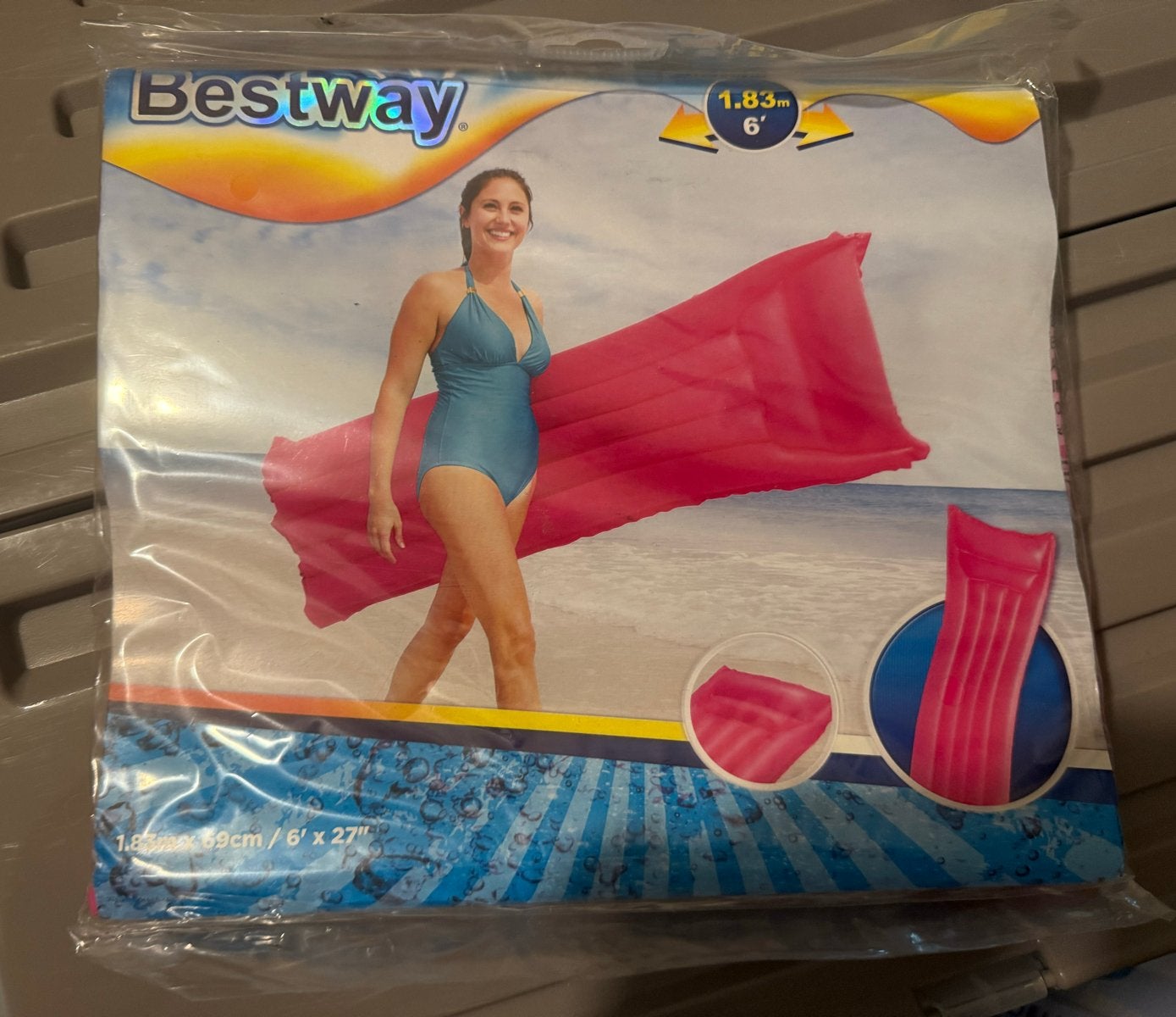 Bestway Luchtbed Roze, Ophalen of Verzenden, Nieuw