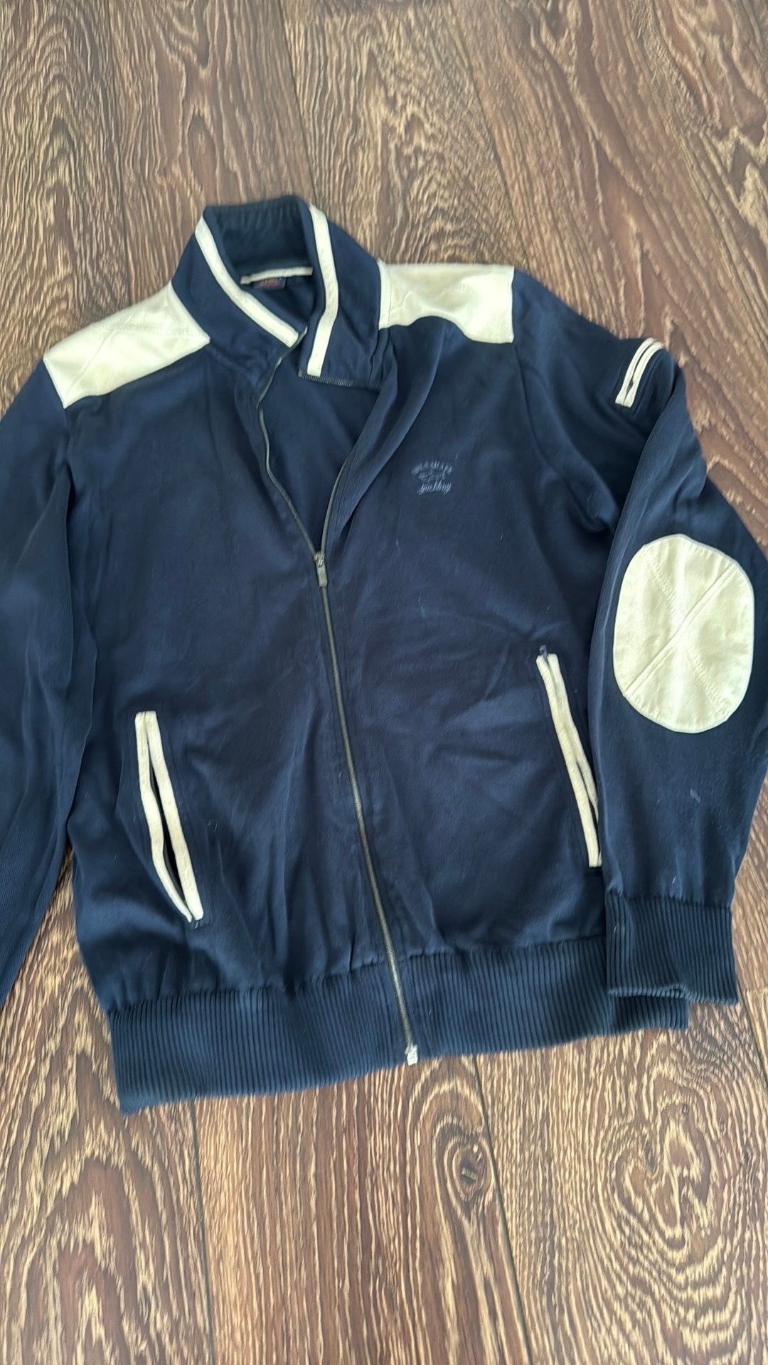 Paul shark vest, Kleding | Heren, Ophalen of Verzenden, Zo goed als nieuw, Maat 52/54 (L), Blauw