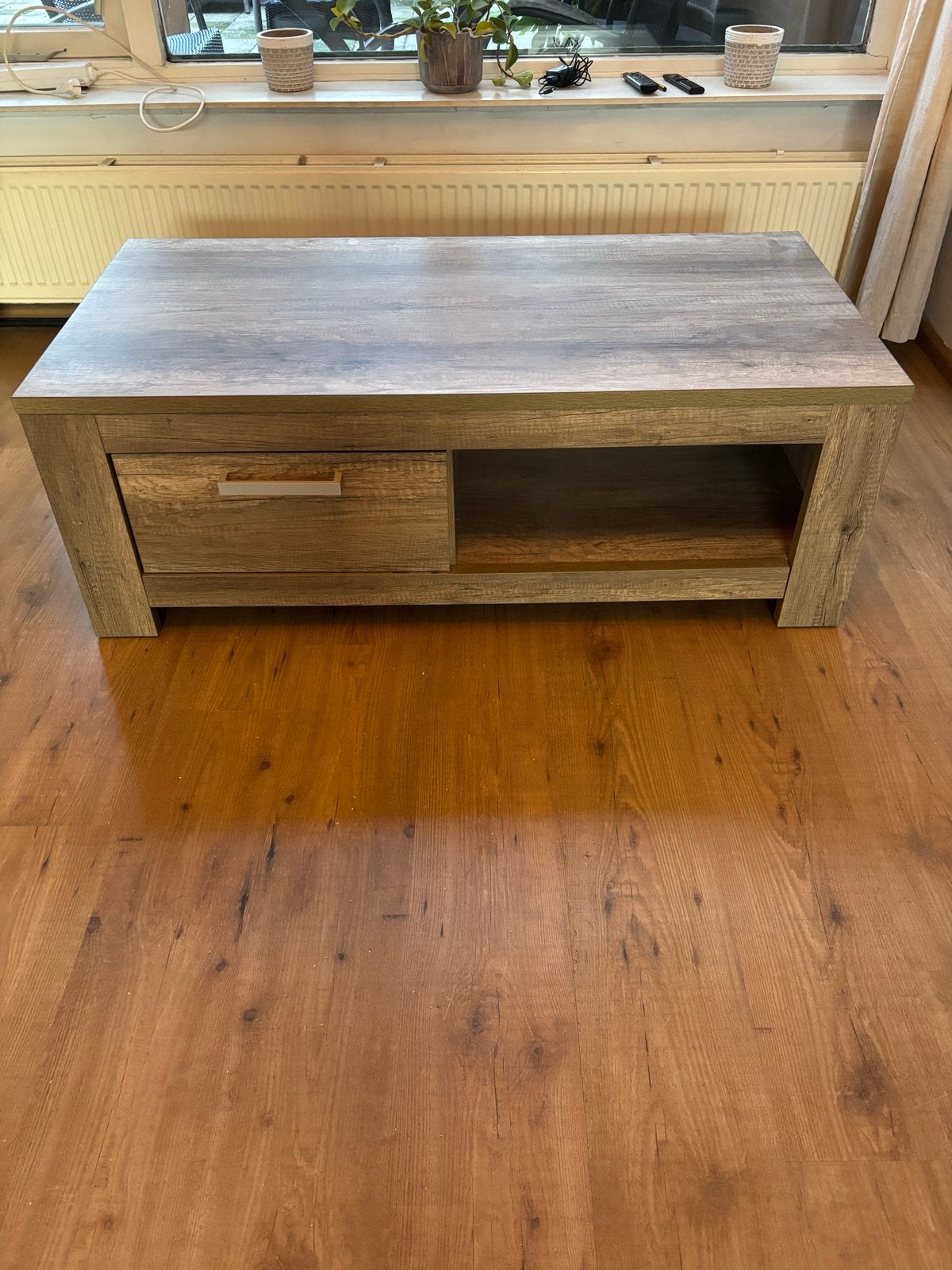 Complete woonkamerset: salontafel, tv-meubel en dressoir, Ophalen, Gebruikt, 50 tot 100 cm, 150 tot 200 cm