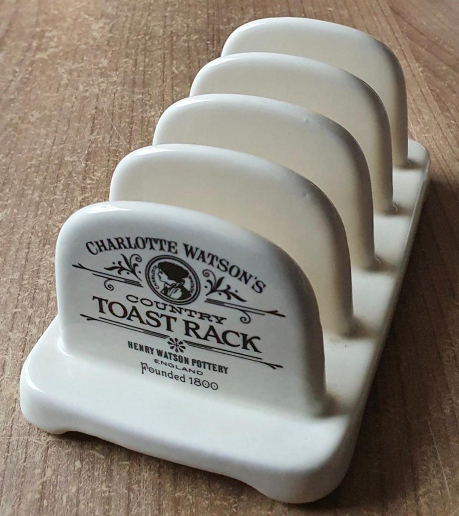 Charlotte Watson's toast rack, Ophalen of Verzenden, Zo goed als nieuw, Aardewerk